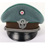 German Schutzpolizei Style Peaked Cap