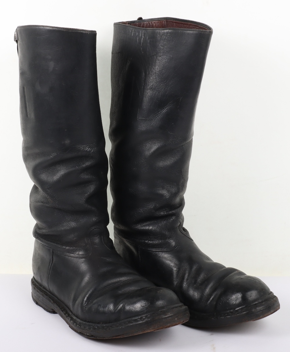 WW2 Style German Leather Boots - Image 2 of 3