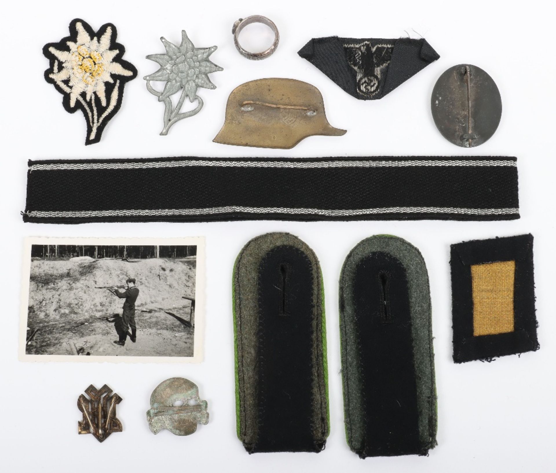 Waffen-SS Insignia and Badge Grouping - Image 2 of 2