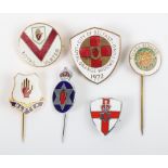 Grouping of Irish Ulster Badges