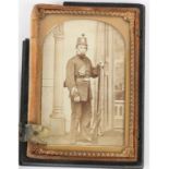 Victorian Framed CDV Photograph of Rifleman from a Rifle Volunteer Regiment