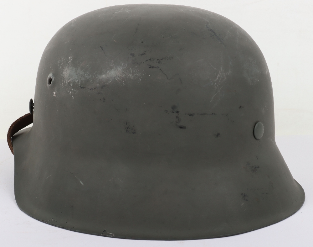 WW2 Style German Combat Helmet - Image 5 of 6