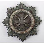 1957 Pattern German Cross (Deutsche Kreuz) in Silver with Diamonds