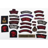 * Selection of Royal Marines and Royal Marine Commandos Insignia