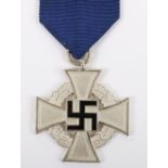 Third Reich 25 Year Faithful Service Decoration