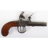 Boxlock Flintlock Pocket Pistol