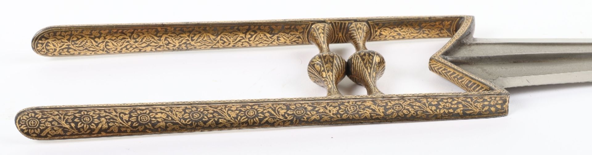 Indian Thrusting Dagger Katar from Rajasthan, Late 19th Century - Bild 10 aus 14