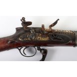 12 Bore Ottoman Flintlock Rifle c.1800 Made for Sind or Afghanistan