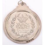 Fine and Large Hallmarked Silver Prize Medal, London 1803