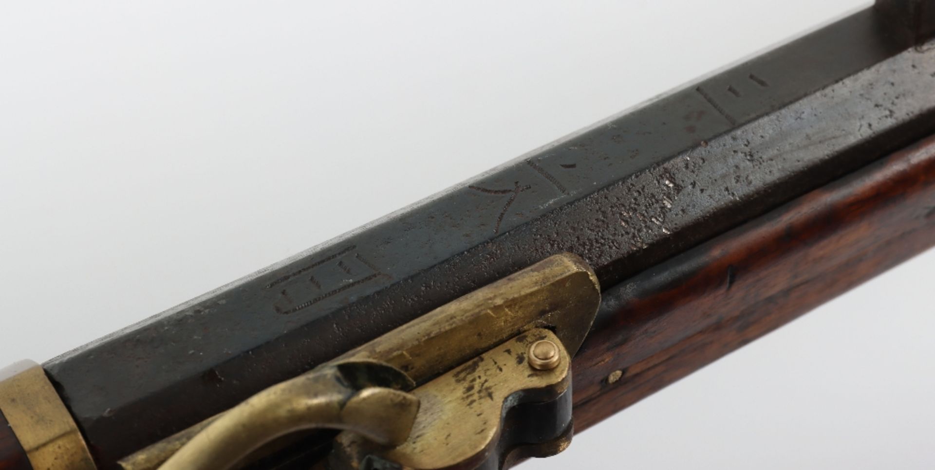 30 Bore Japanese Matchlock Gun Tanegashima, 19th Century - Bild 8 aus 10