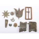 Selection of Relics Recovered From Various Areas Around the Battlefields of Waterloo