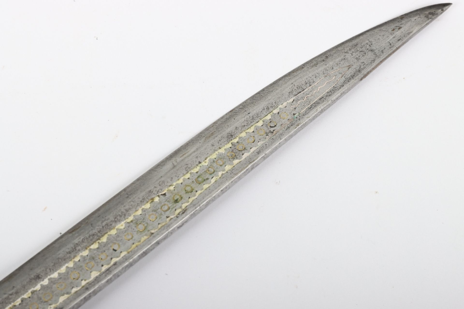 Turkish Silver Mounted Sword Yataghan - Bild 12 aus 18