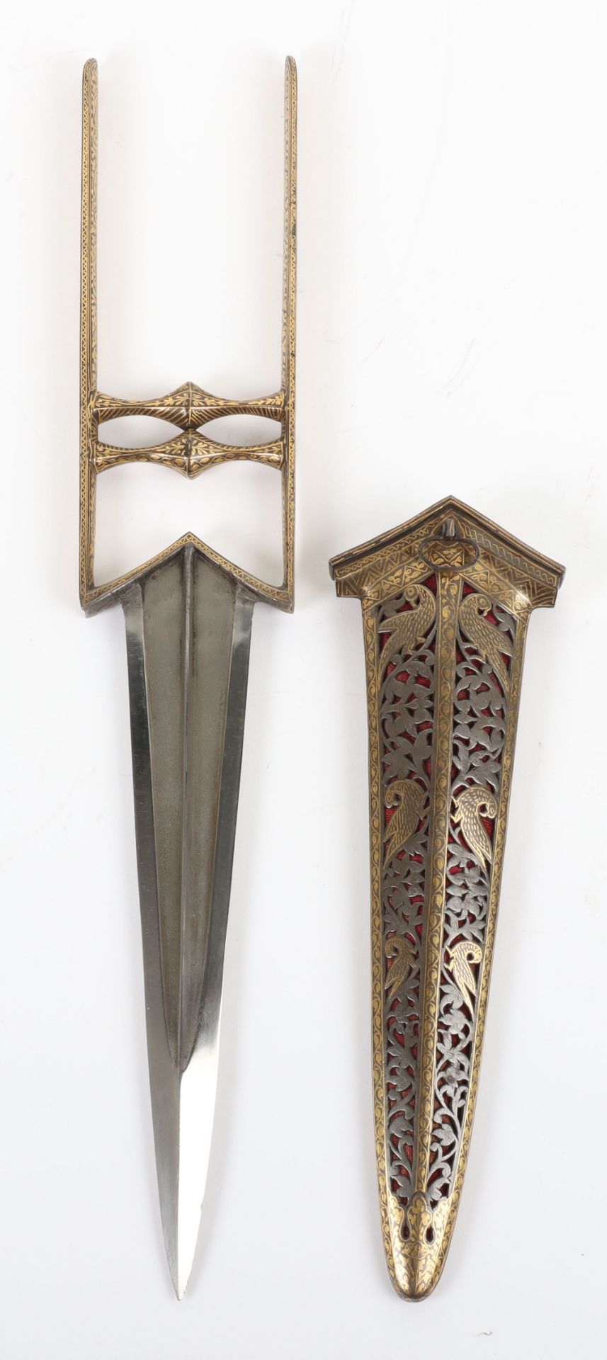 Indian Thrusting Dagger Katar from Rajasthan, Late 19th Century