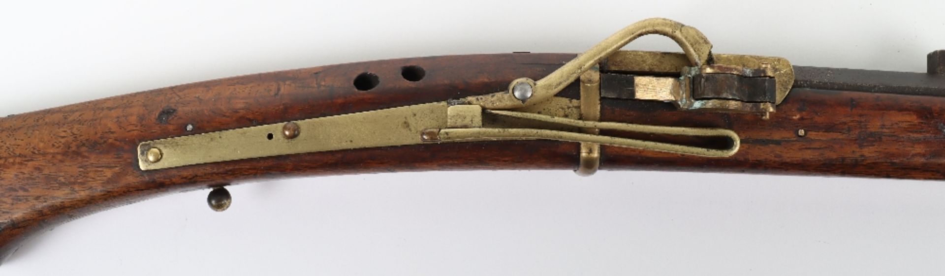 30 Bore Japanese Matchlock Gun Tanegashima, 19th Century - Bild 2 aus 10