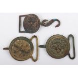 Grouping of French Belt Fittings Recovered from Hougoumont & Ligny