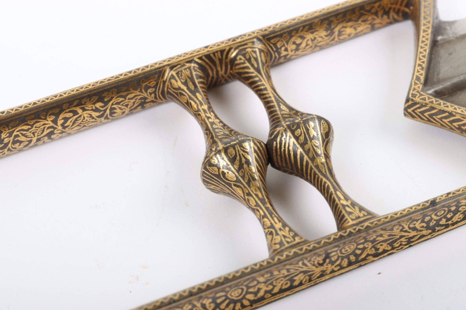 Indian Thrusting Dagger Katar from Rajasthan, Late 19th Century - Bild 7 aus 14