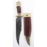 Well Made Bowie Type Knife