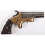 Brown Mfg Co .41” Rimfire Derringer Pistol, No. 5656