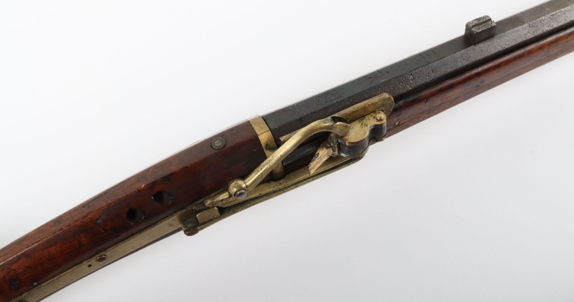 30 Bore Japanese Matchlock Gun Tanegashima, 19th Century - Bild 6 aus 10