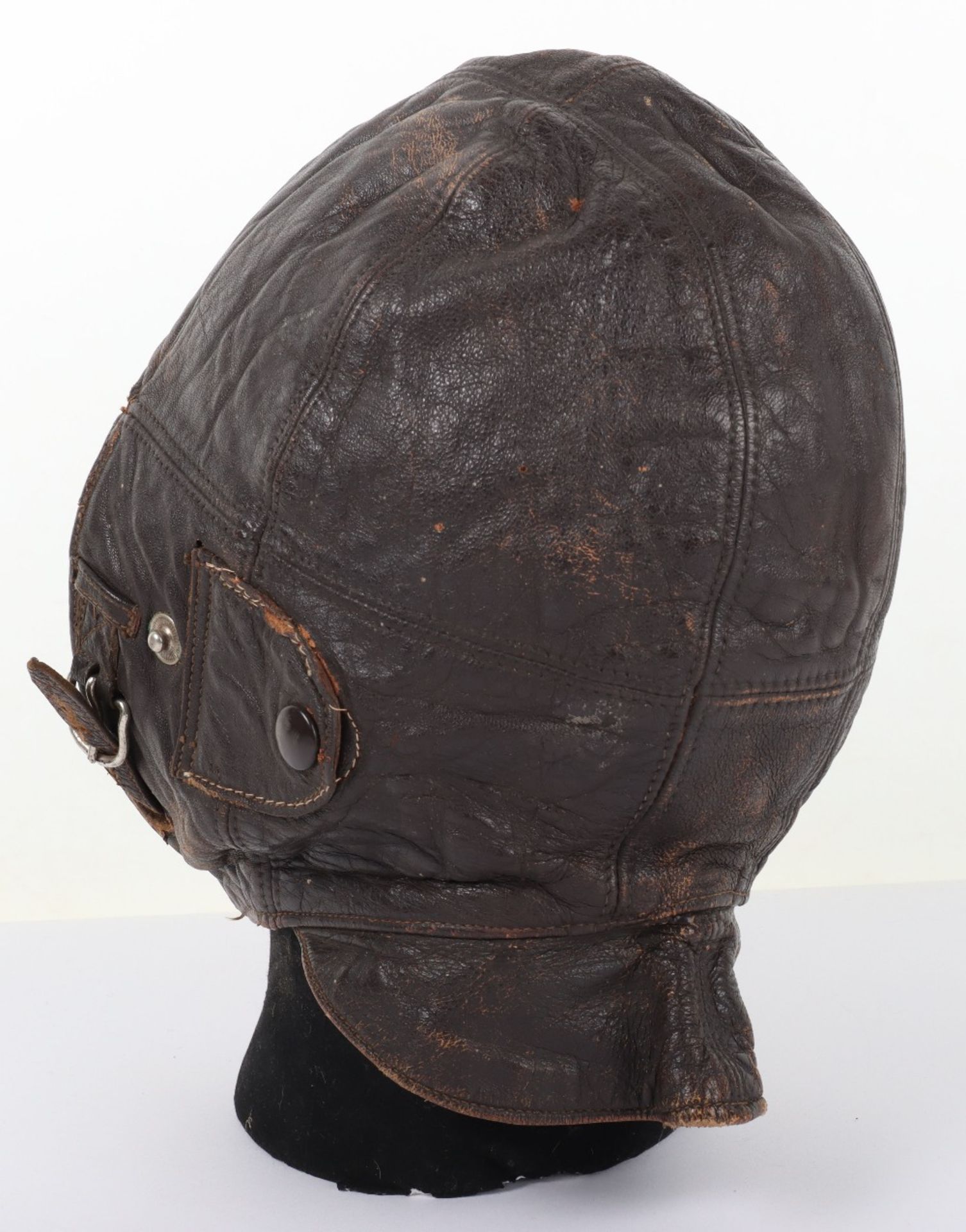 1930’s German Leather Flying Helmet - Image 5 of 8