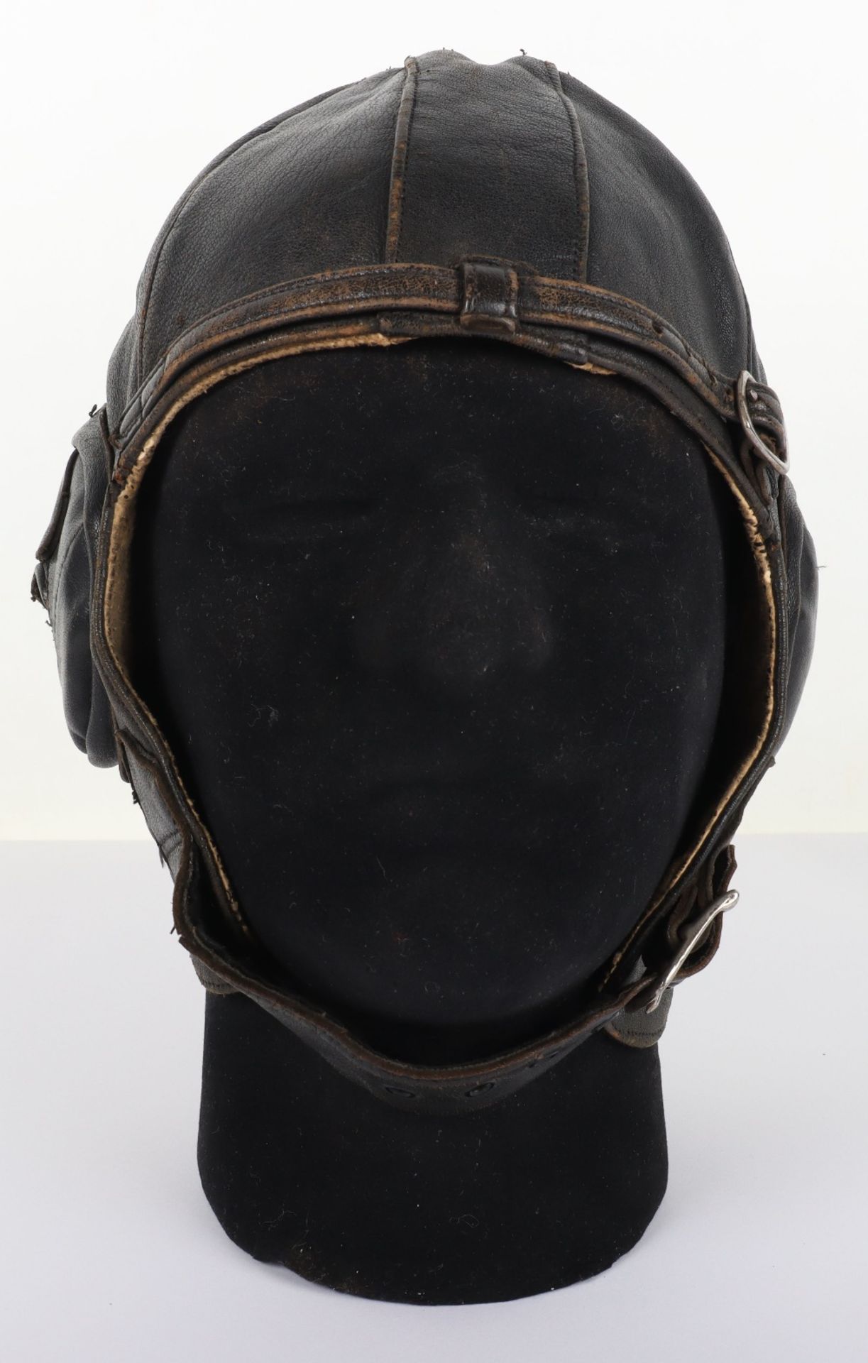 Pre-WW2 D Lewis Pattern Leather Flying Helmet - Image 10 of 10