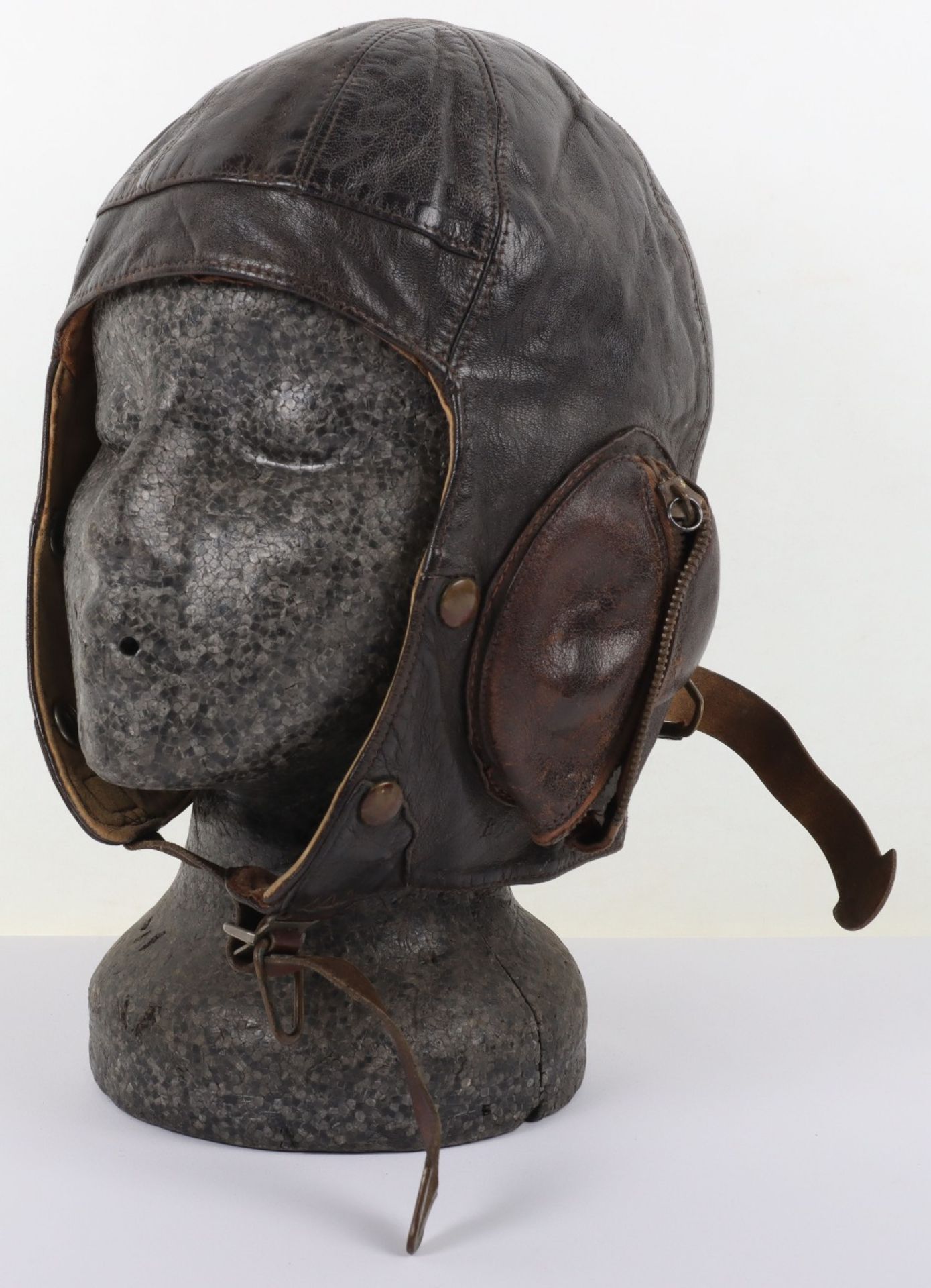 WW2 Royal Air Force 1939 Dated B-Type Flying Helmet - Image 3 of 10