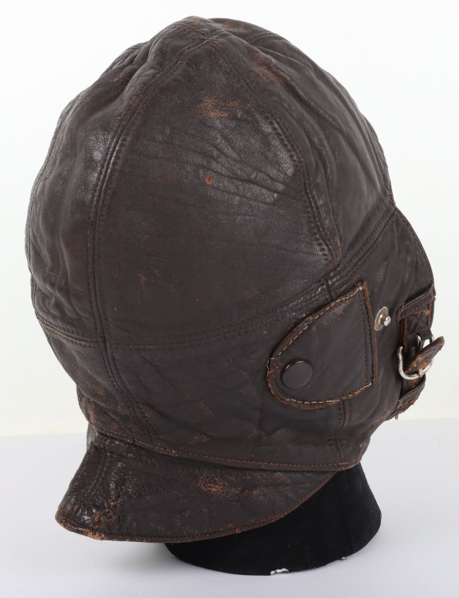 1930’s German Leather Flying Helmet - Image 6 of 8