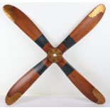 Small Four Bladed Propeller