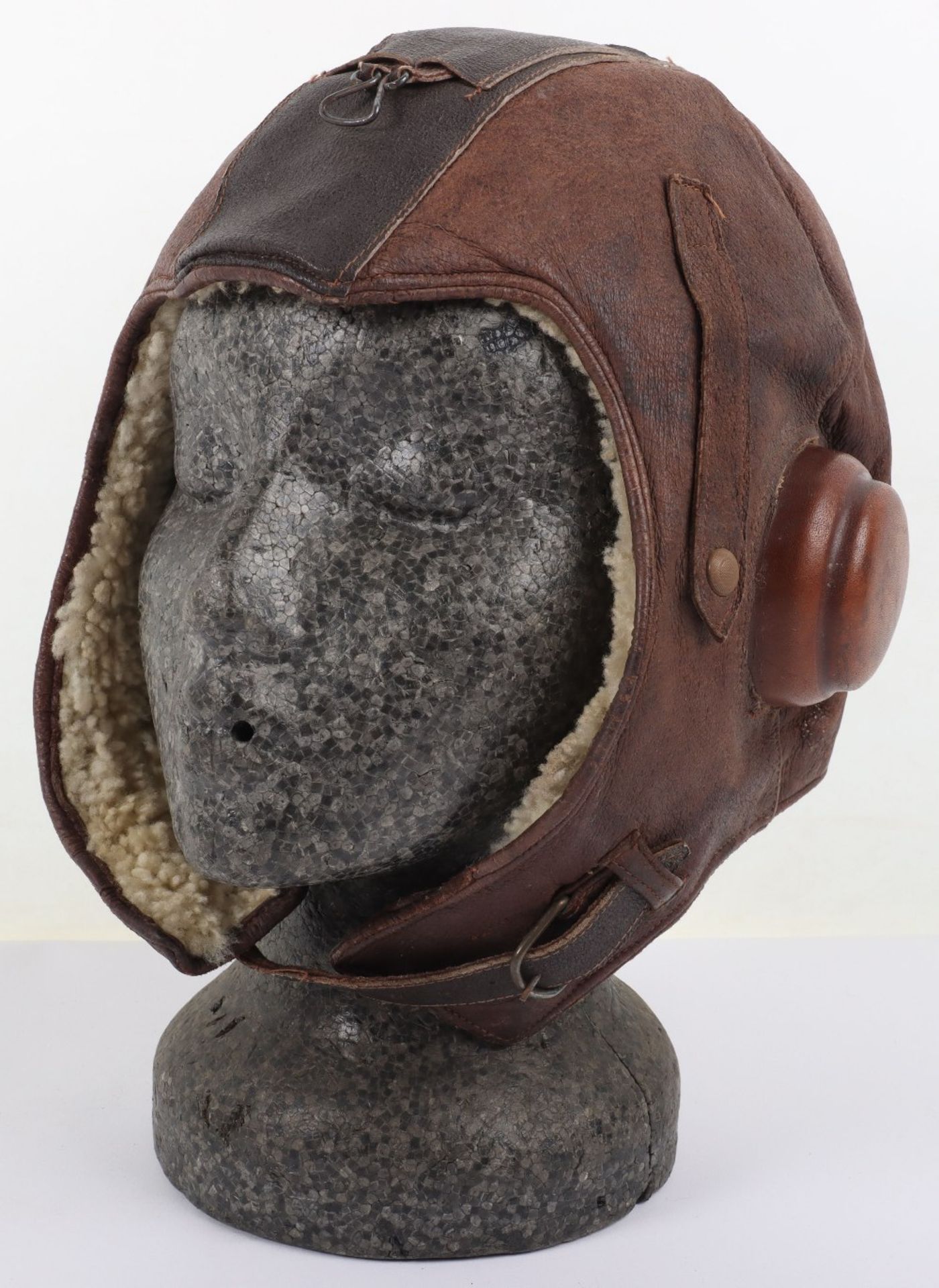 Leather Flying Helmet - Image 5 of 7