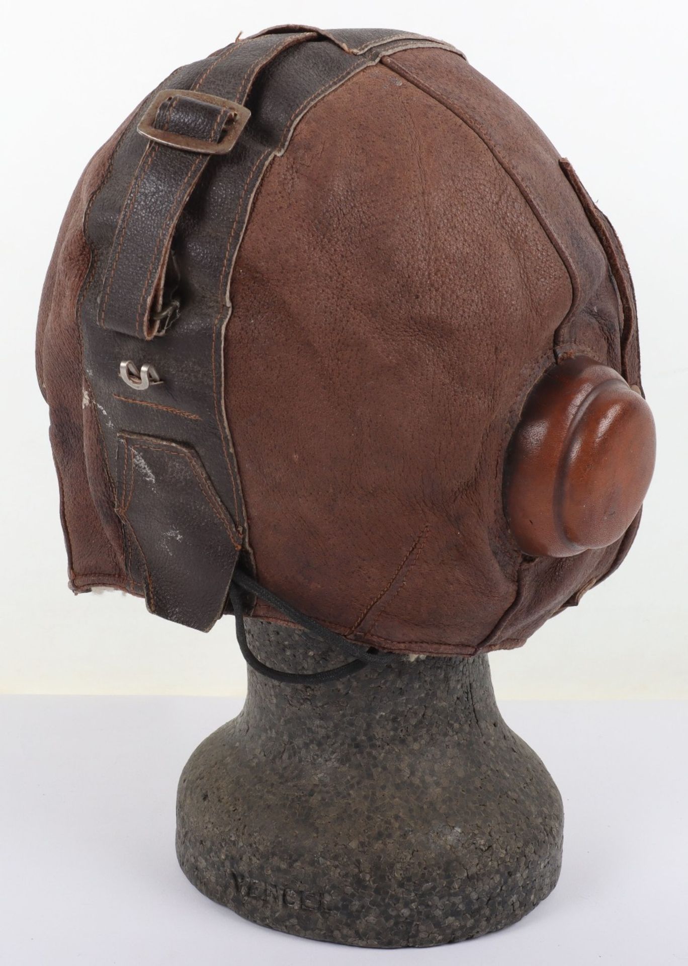 Leather Flying Helmet - Image 3 of 7