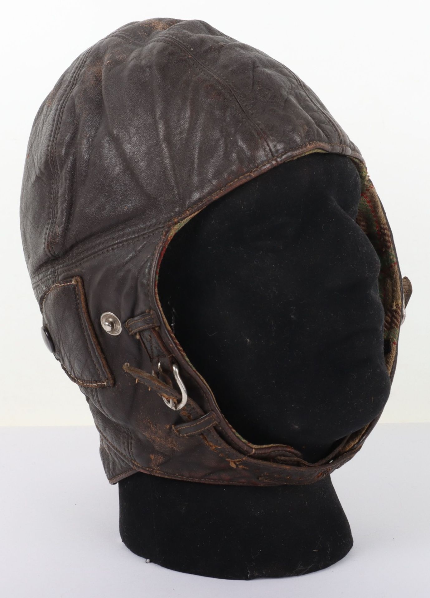 1930’s German Leather Flying Helmet