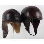 French Aviators / Motorists 1930’s Leather Crash Helmet