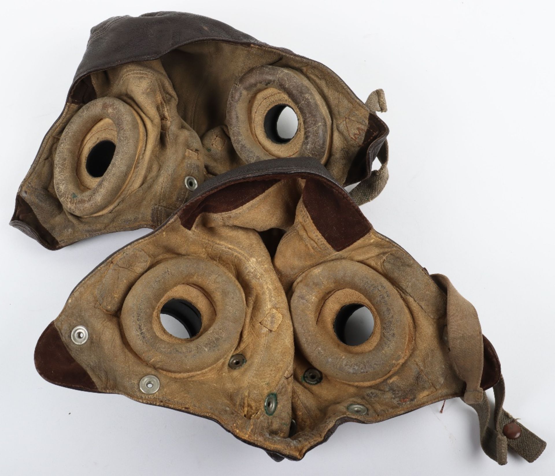 2x WW2 Royal Air Force C-Type Flying Helmets - Image 3 of 3