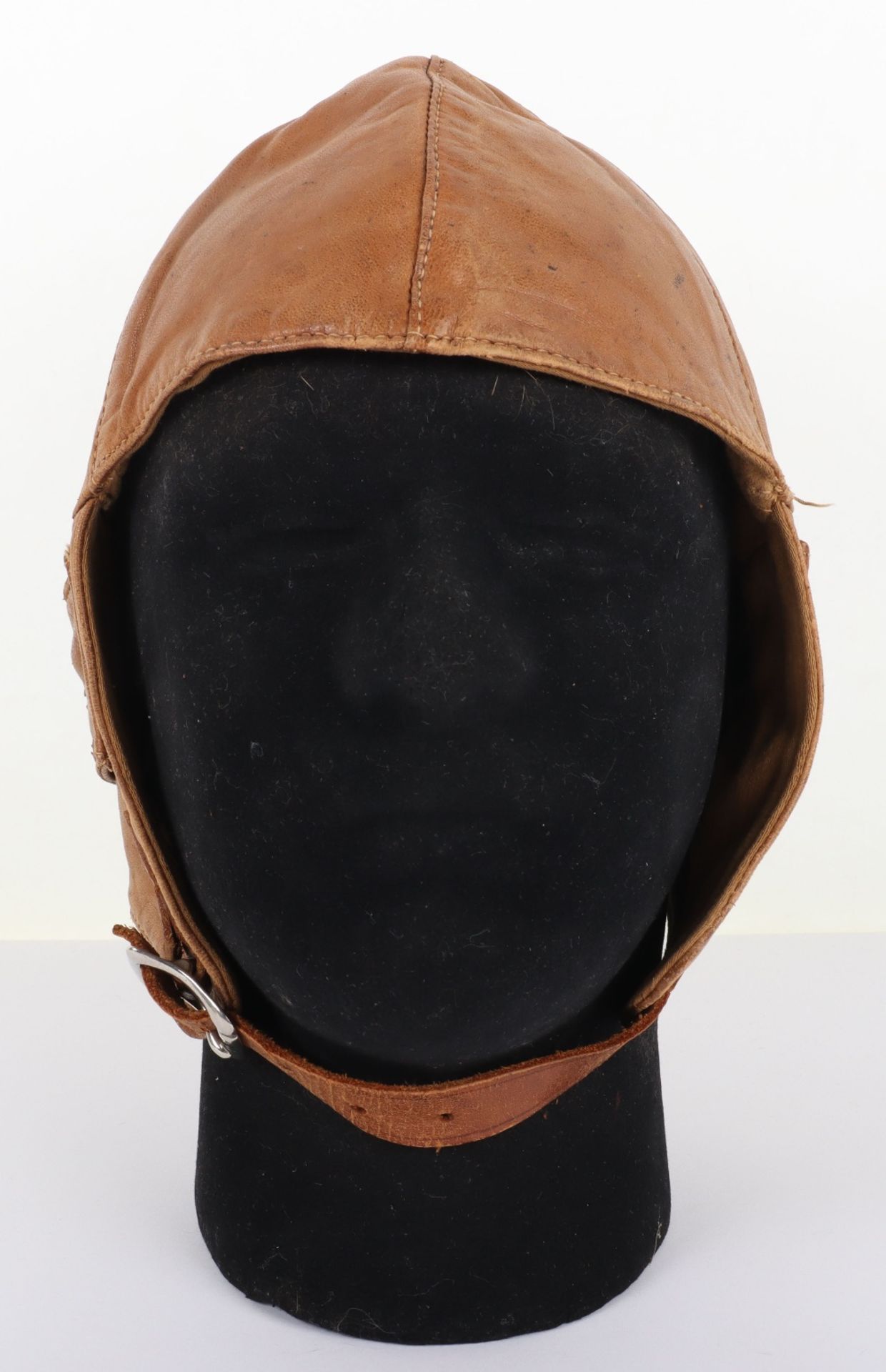 American 1920’s / 1930’s Leather Flight Helmet - Image 10 of 10