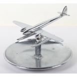 Desk Ashtray with Model of a Seaplane