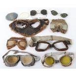 An Assortment of Flying Goggles