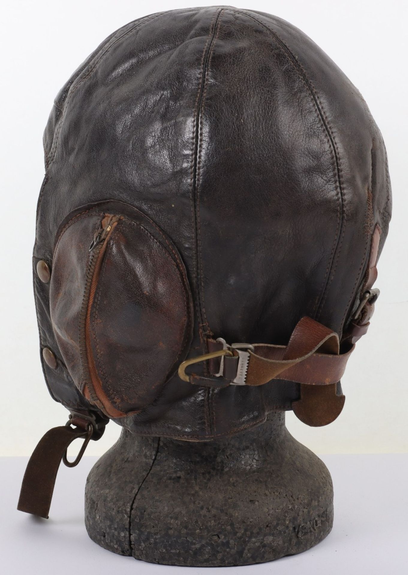 WW2 Royal Air Force 1939 Dated B-Type Flying Helmet - Image 6 of 10