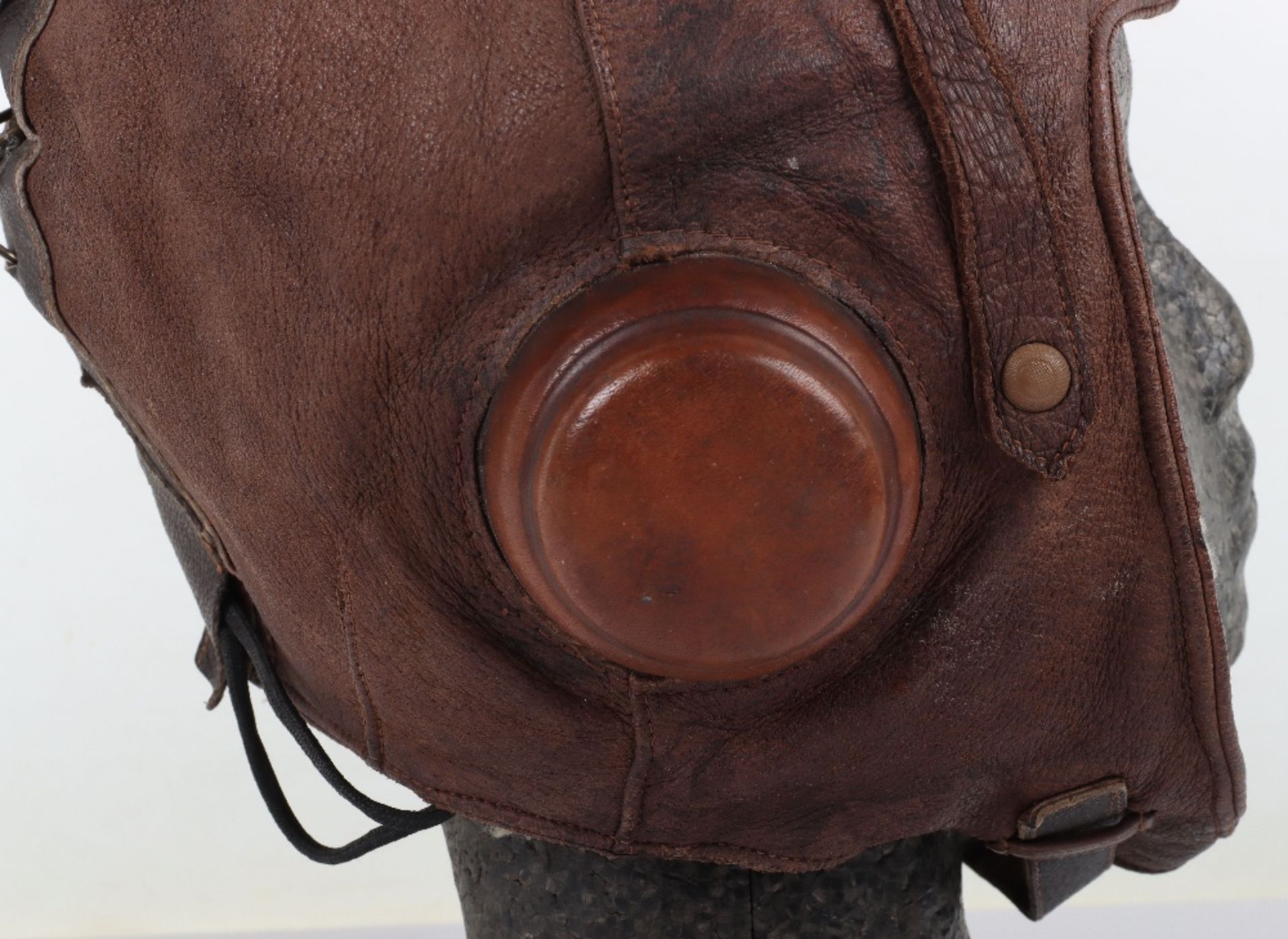 Leather Flying Helmet - Image 2 of 7