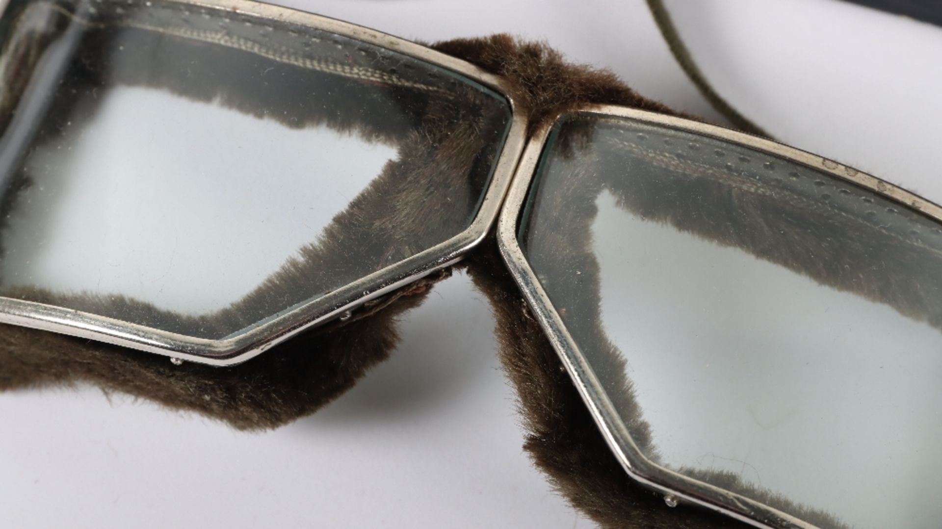 Pair of Early French Belvedere Type Flying Goggles - Image 2 of 6