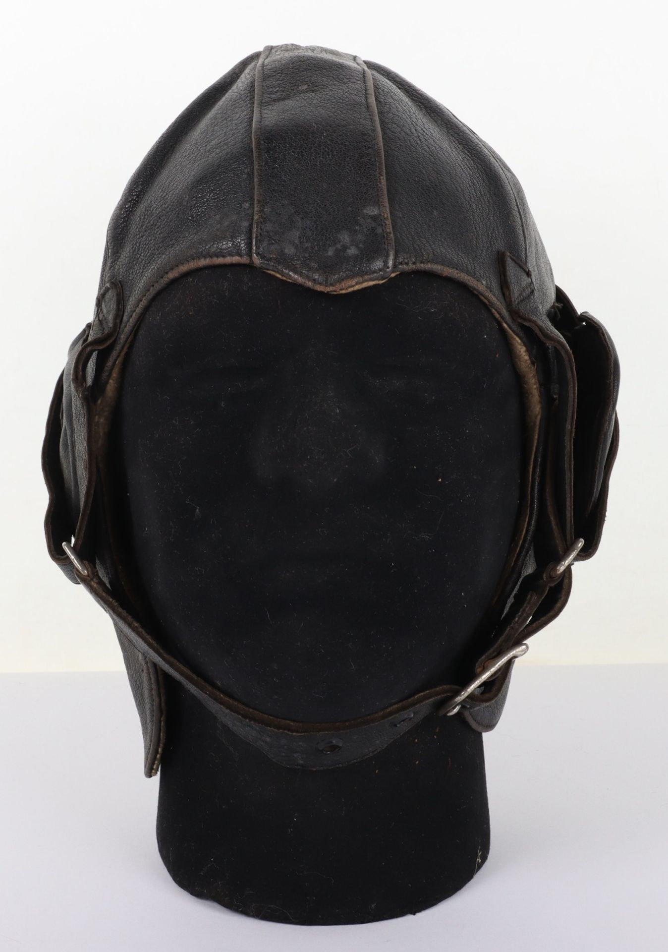 Pre-WW2 D Lewis Pattern Leather Flying Helmet - Image 9 of 9