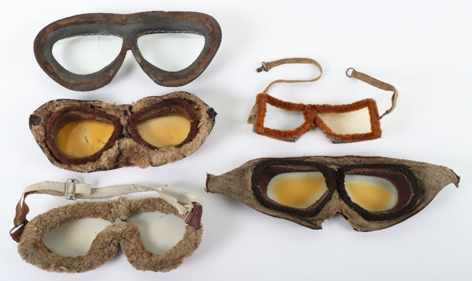 5x Pairs of Aviators Flying Goggles - Image 2 of 2