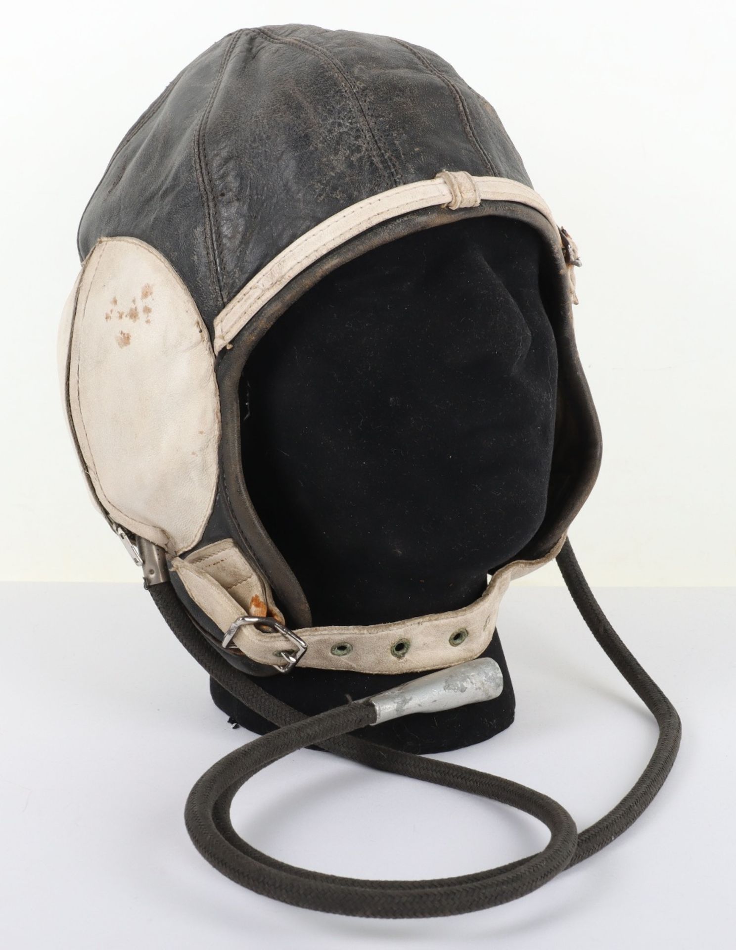 Unusual WW2 Period Naval Fleet Air Arm Flight Helmet