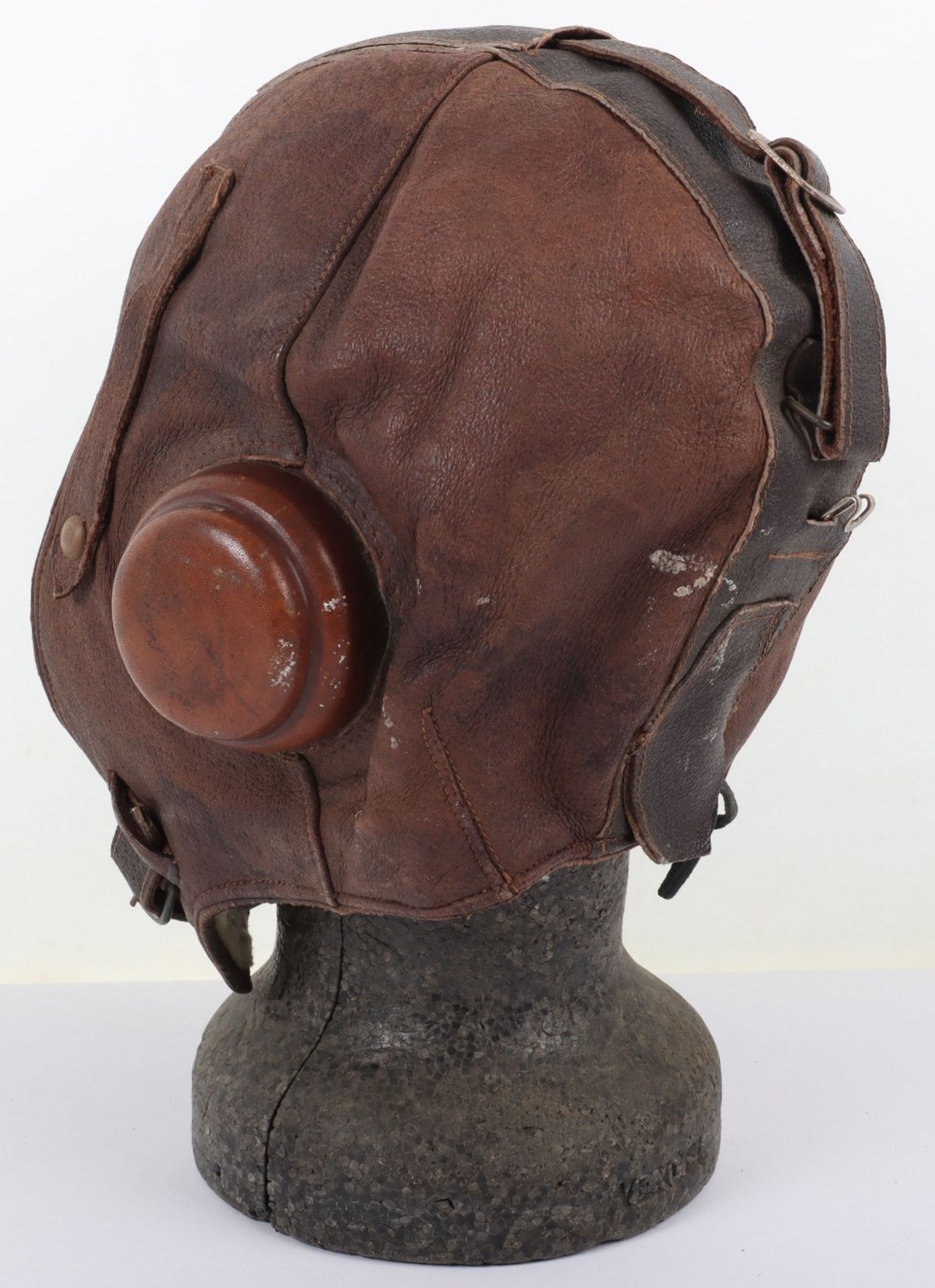 Leather Flying Helmet - Image 4 of 7