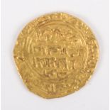 An Abbasid gold dinar