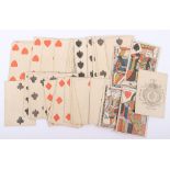 Early 19th century printed playing card set, Hall & Son, circa 1810