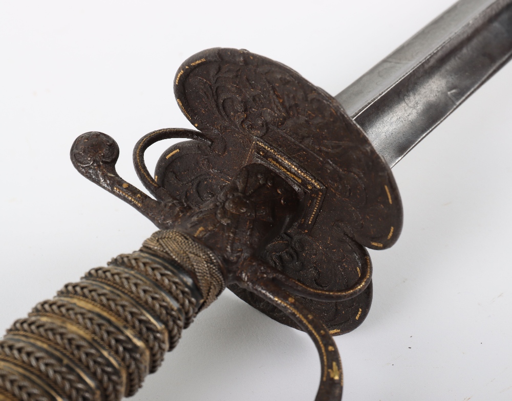 French Smallsword c.1760 with Russet Gilt Hilt - Bild 6 aus 13