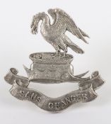 Silver Liverpool Pals Cap Badge