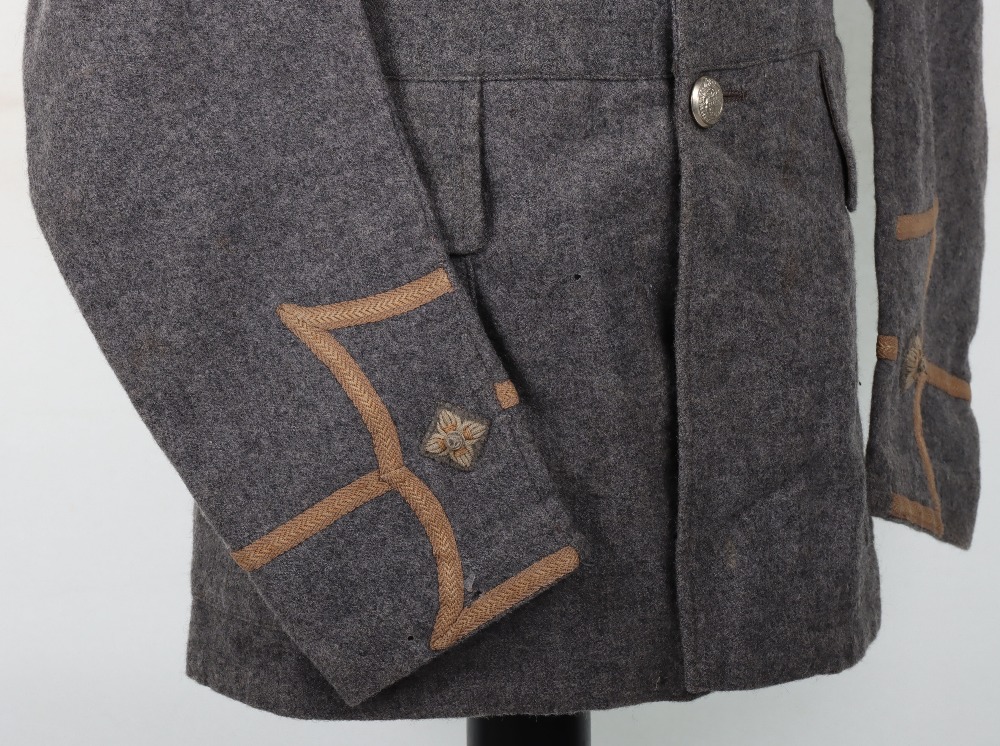 Scarce WW1 Officers Cuff Rank Tunic of the Cambridge University OTC Cavalry - Image 5 of 9