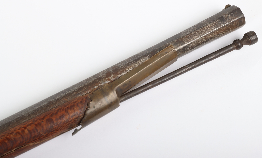 32 Bore Indian Matchlock Gun Torador, Probably Punjab First Half of the 19th Century - Bild 4 aus 11