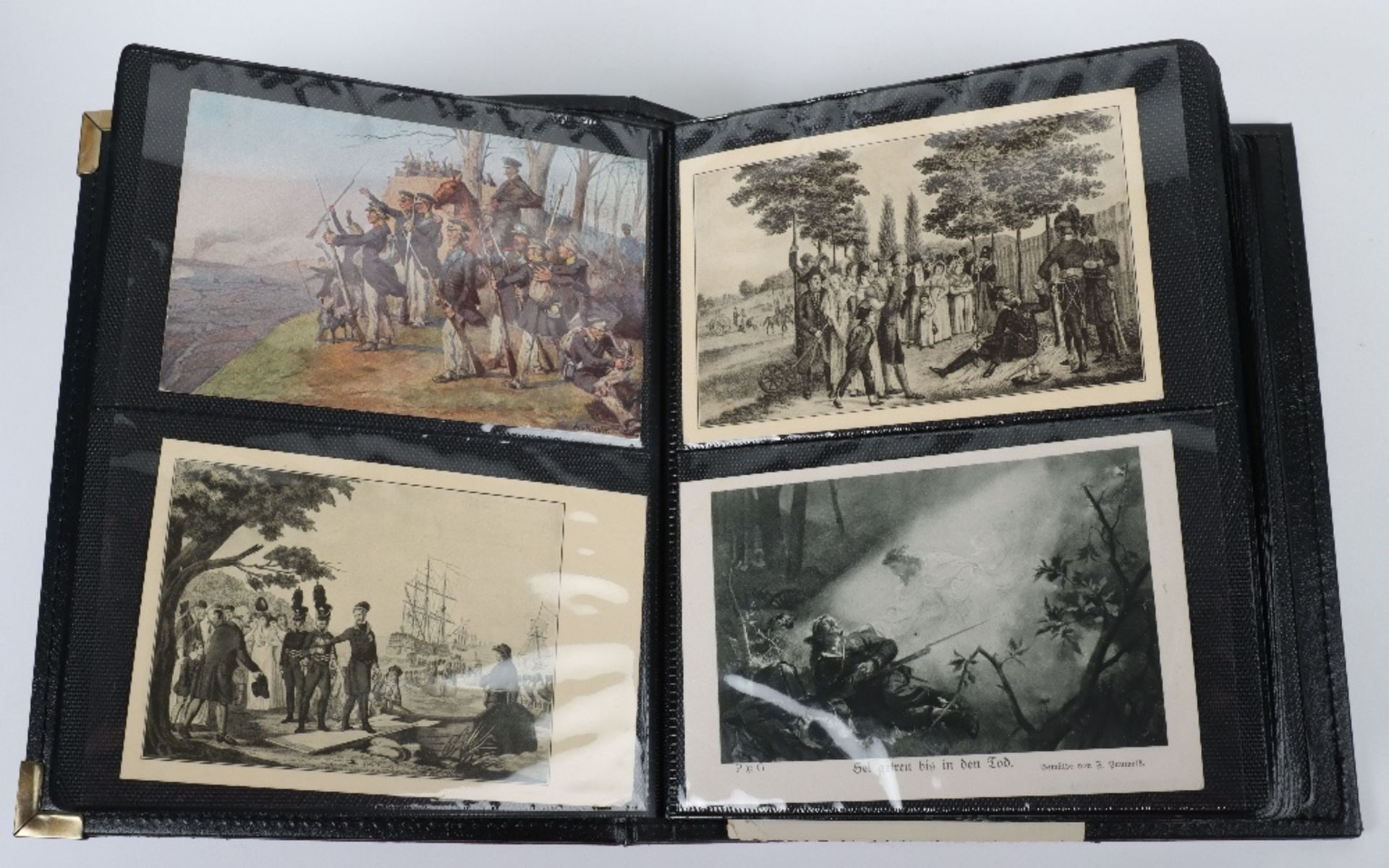 Interesting Collection of French, German and Belgium Postcards Concerning the Battle of Waterloo and - Image 3 of 8